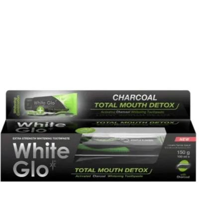 WHITE GLO TOTAL MOUTH DETOX TOOTHPASTE 100ML