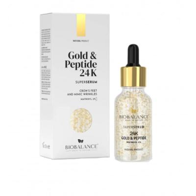 BIO BALANCE GOLD&PEPTIDE 24K SERUM