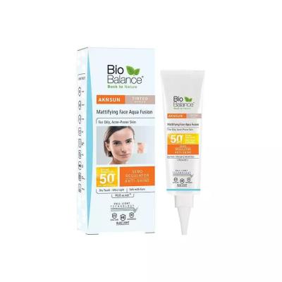BIO BALANCE AKNSUN 50+TINTED 40 ML