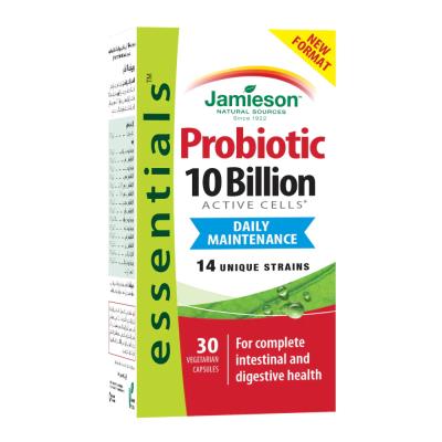 JAMIESON  PROBIOTIC  10 BILLION 60 CAP