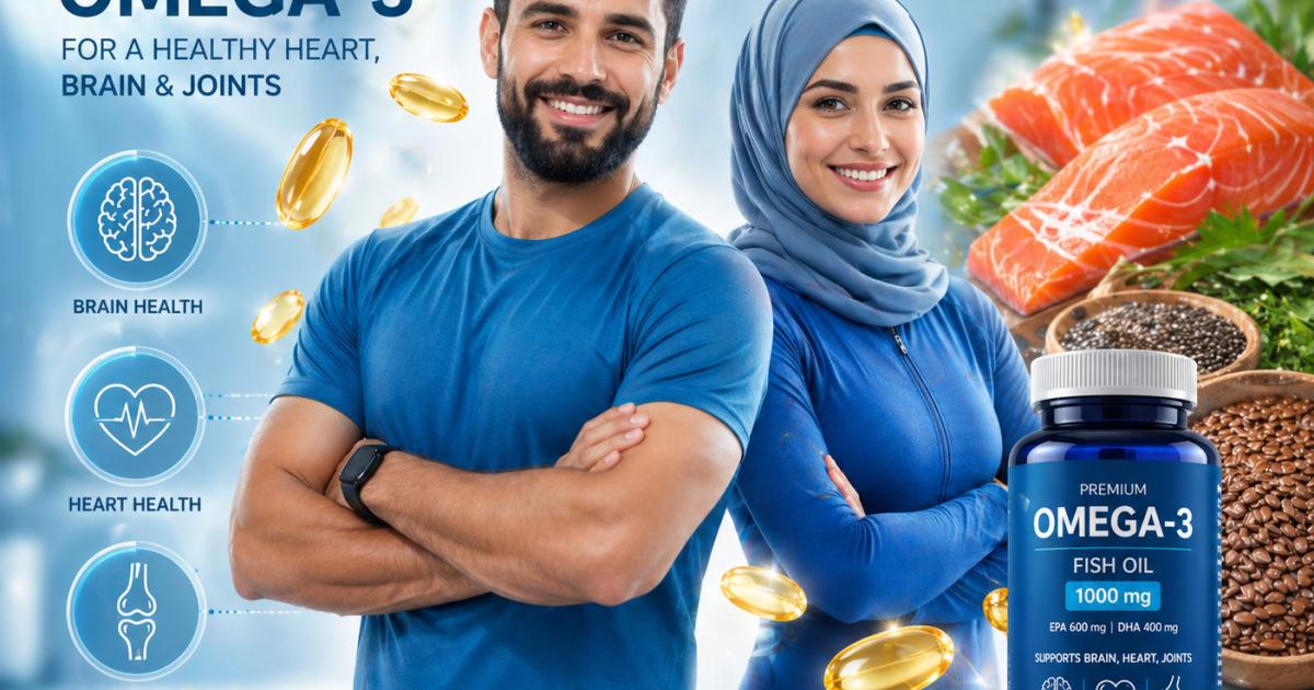Omega-3… A Simple Secret for Stronger Health and a Smarter Mind