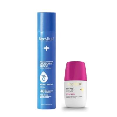 BEESLINE UNDERARM SERUM INSTANT+COTTON CANDY ROLL-ON