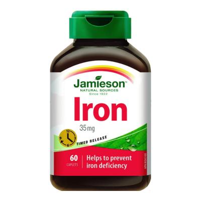 JAMIESON IRON T.R. 35 MG CAPSULE 60